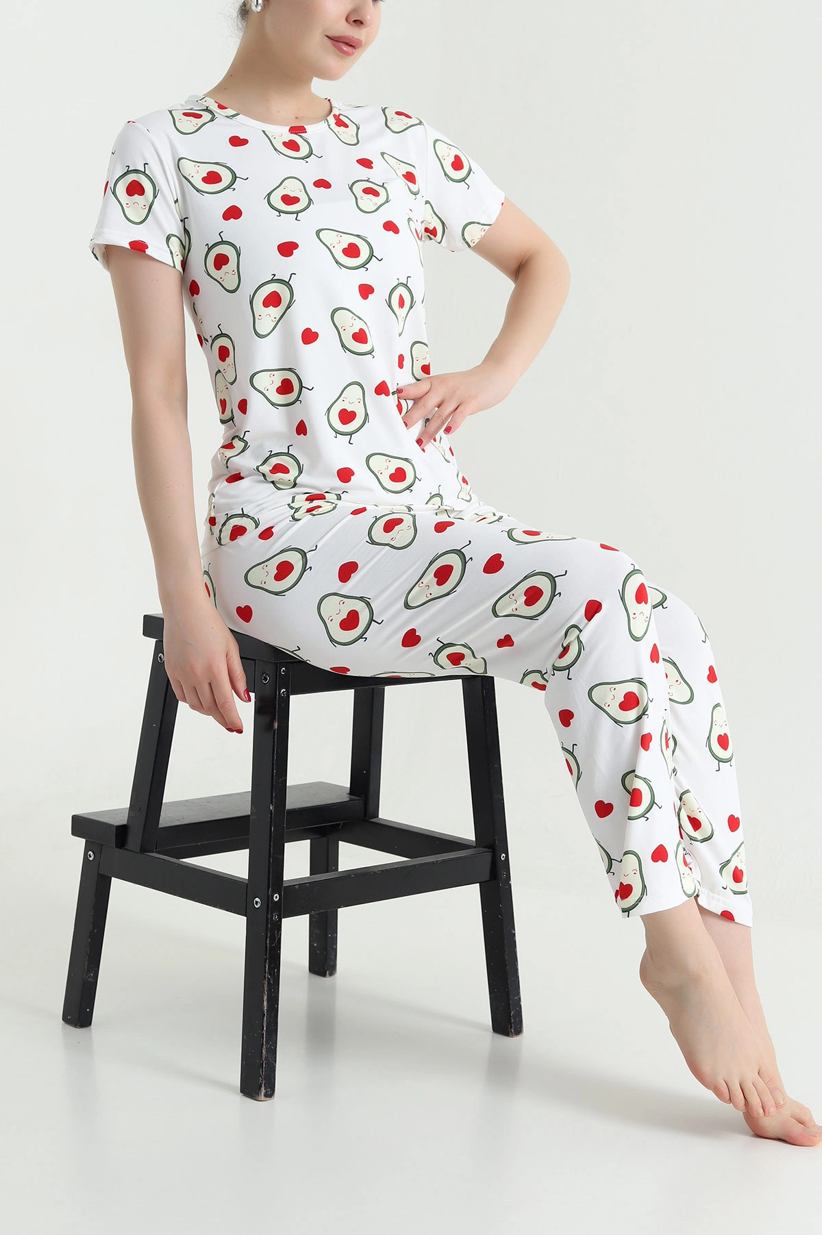 Yeşil Milan Kadın Pijama Takımı 466490