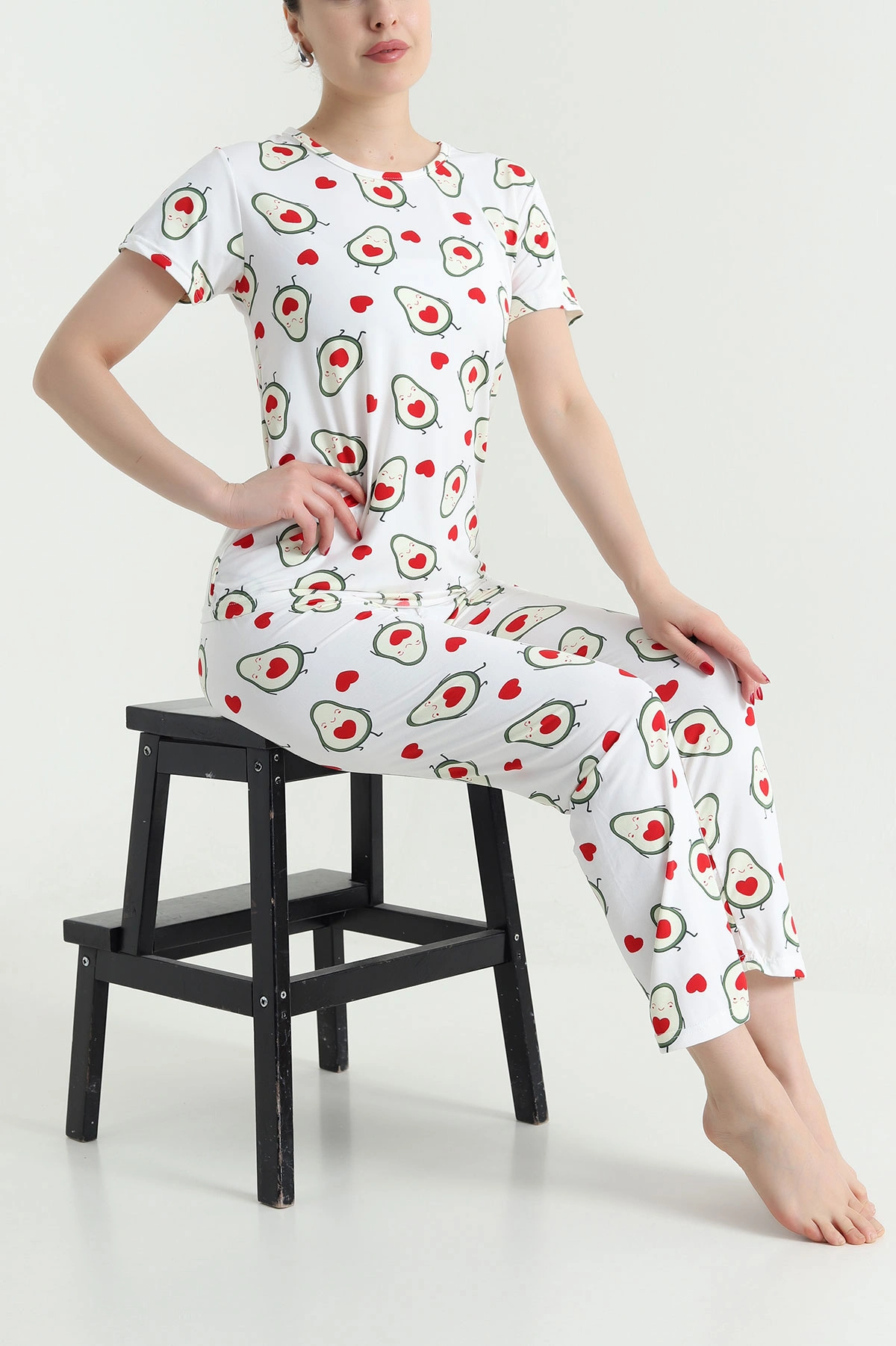 Yeşil Milan Kadın Pijama Takımı 466490