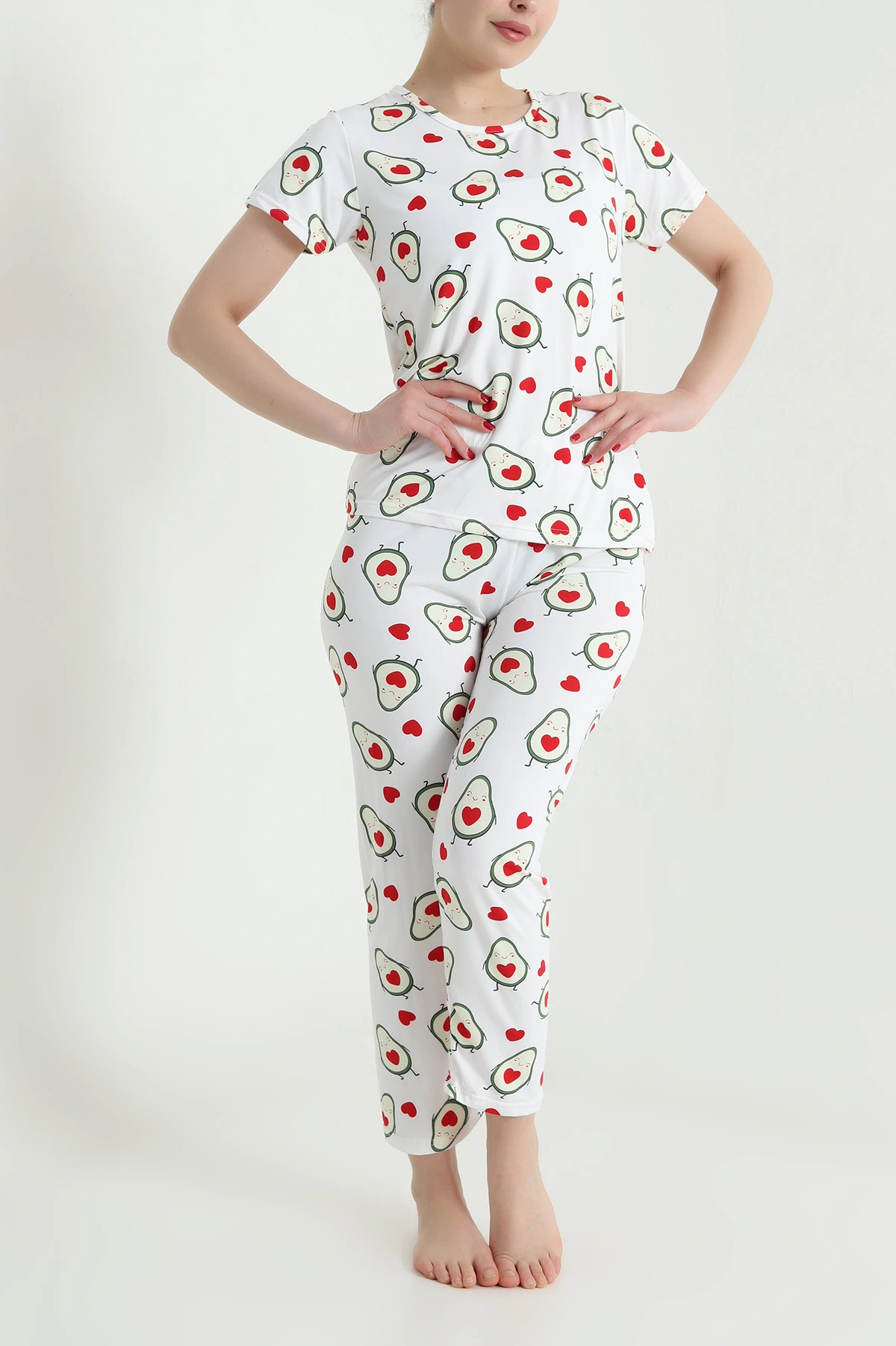 Yeşil Milan Kadın Pijama Takımı 466490