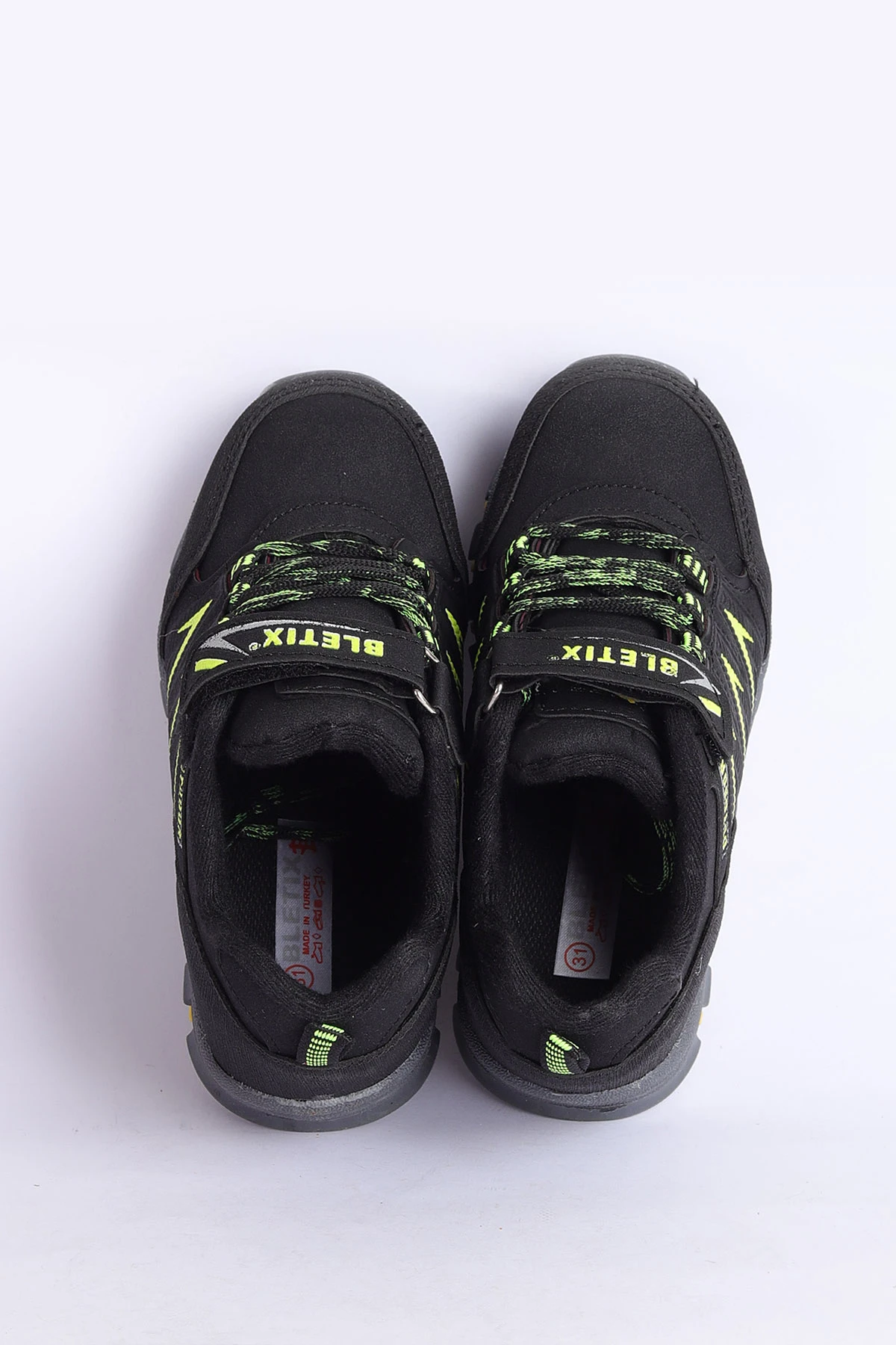 Yeşil Siyah  (30-35 Filet )Outdoor Kalın Tabanlı Cırtlı Çocuk Bot 305563