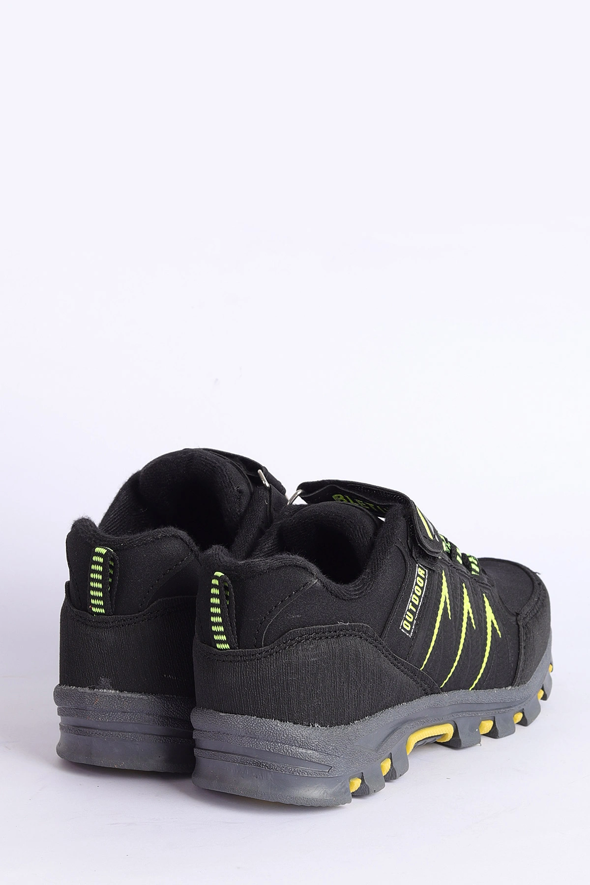 Yeşil Siyah  (30-35 Filet )Outdoor Kalın Tabanlı Cırtlı Çocuk Bot 305563