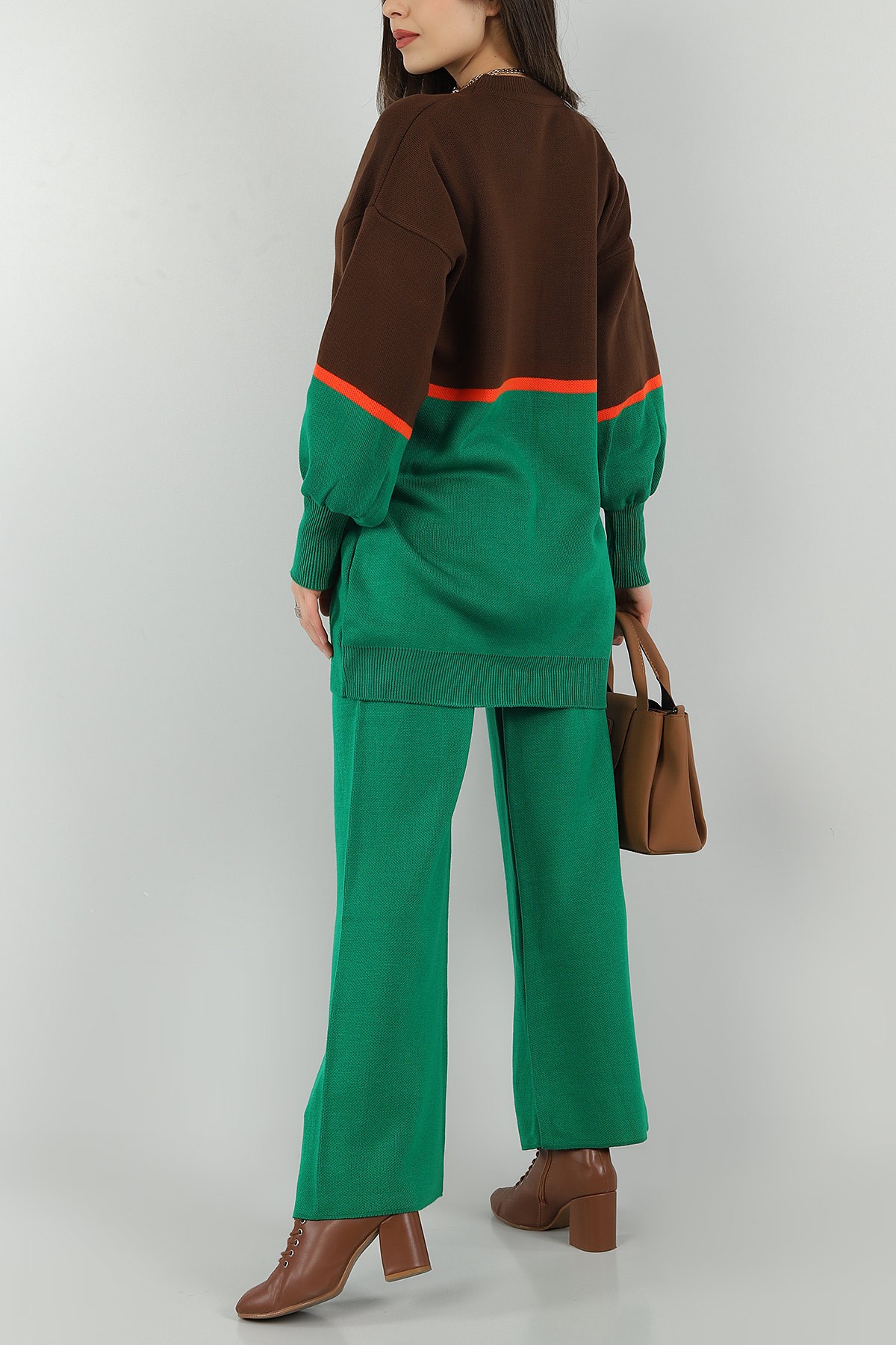 Yeşil Tunik Pantolon Triko İkili Takım 147159