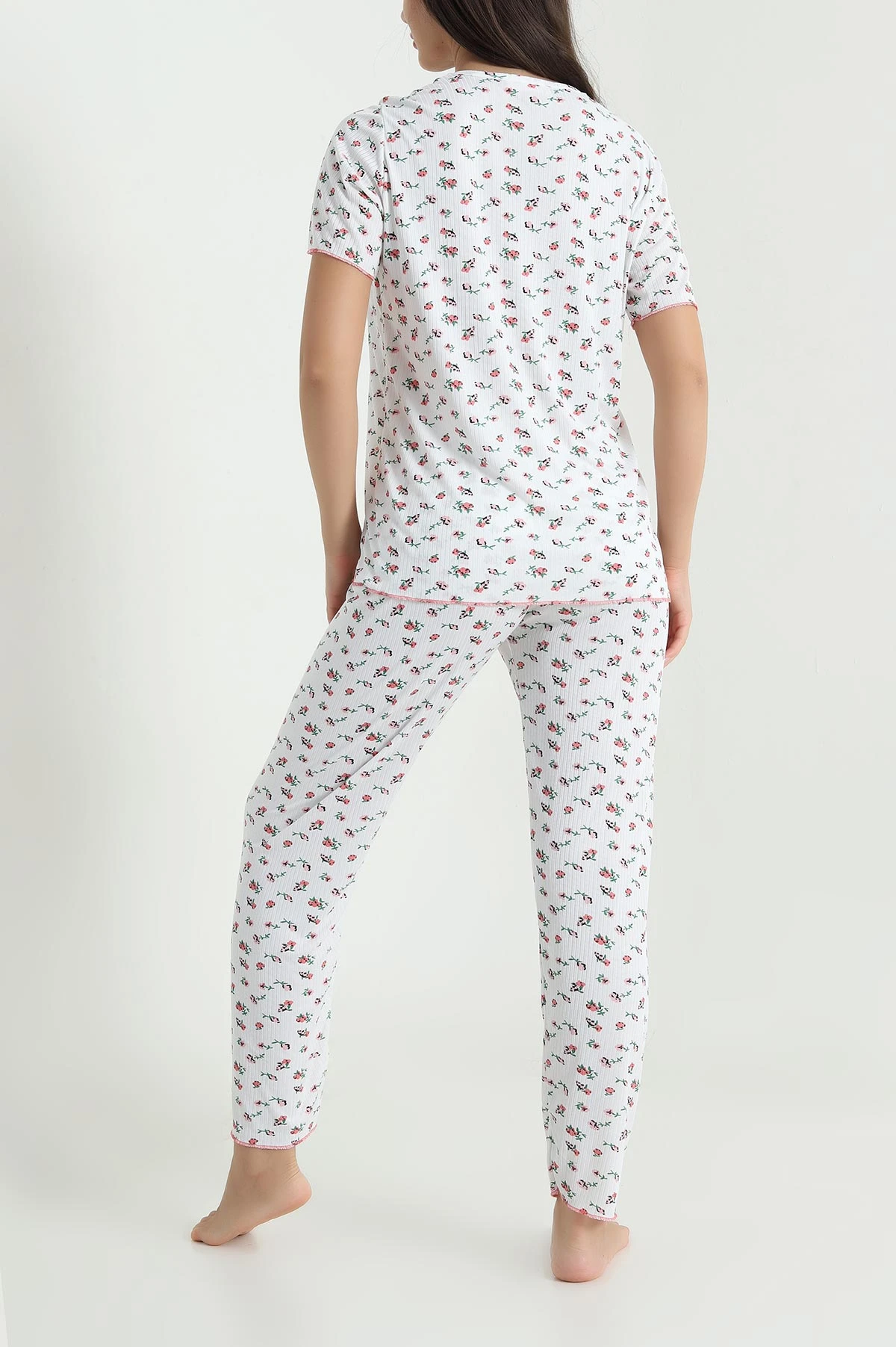 Yeşil Yeni Sezon Kadın Pijama Takımı 466336