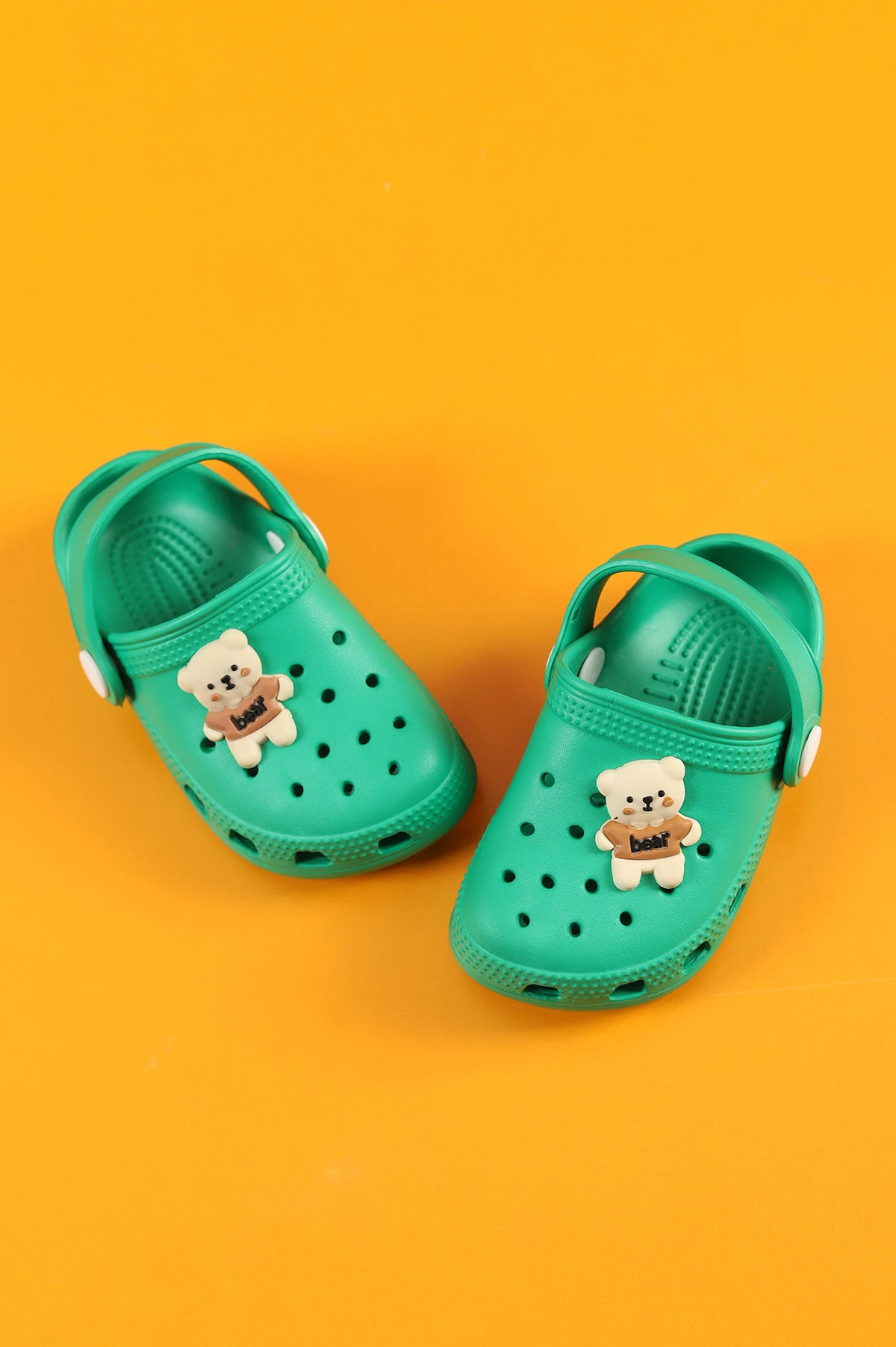 Yeşil(22-25) Figürlü Eva Bebe Terlik & Sandalet 258822