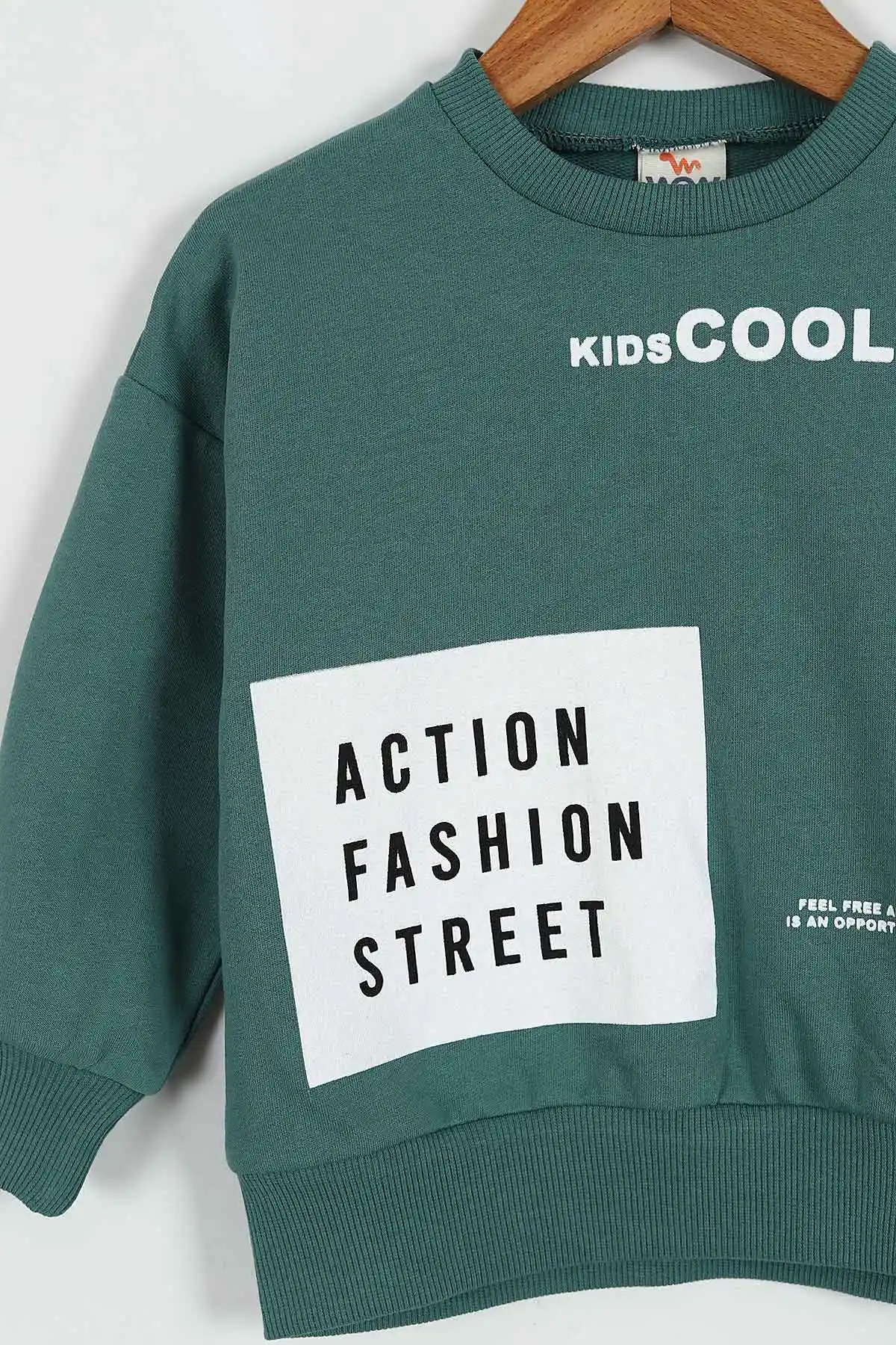 Zümrüt Yeşili (1-4 Yaş) Action Fashion Baskılı   2 İp Erkek Çocuk Takım 428609
