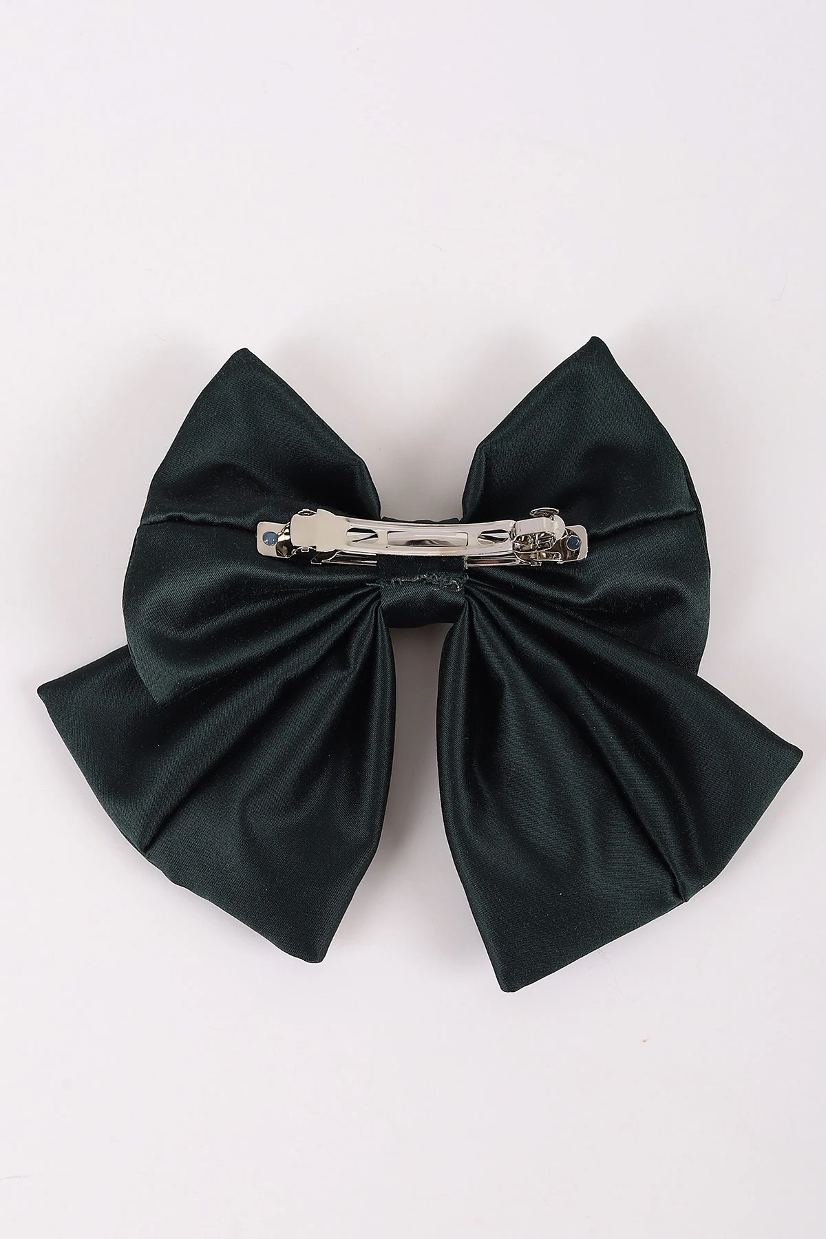 Zümrüt Yeşili Fiyonk Model Poplin Kumaş Otomatik Toka 450145