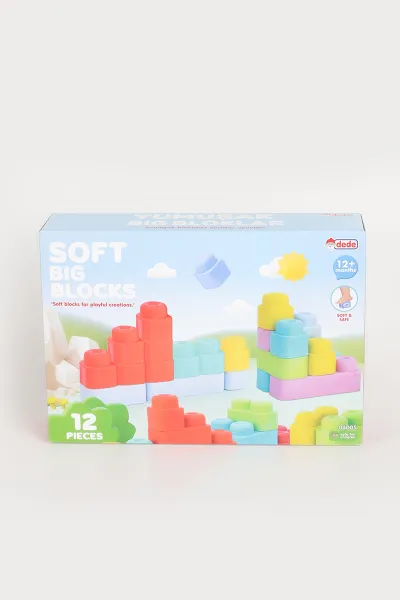 12 Parça Yumuşak Big Bloklar 339560
