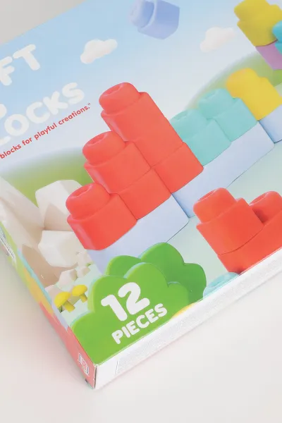 12 Parça Yumuşak Big Bloklar 339560