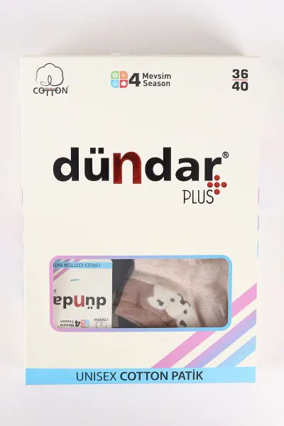 12'li Dört Mevsim Kadın Cotton Patik Çorap (36-40) 465629