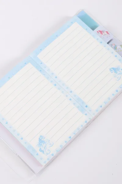 13x12 Cm Karakterli Ayraçlı Renkli Sayfalı Bloknot Defter 417498
