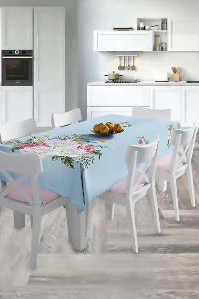140x220 Dijital Baskılı Mordern  Masa Örtüsü 218997