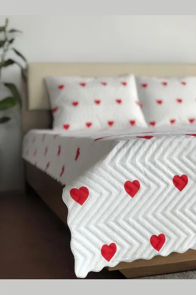 160x240 Cm Tek Kişilik Çok Amaçlı Pike Takımı 395550