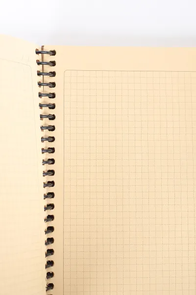 17x24 Tokaç Kraft Kapak Lazer Kesim 100 Yaprak Kareli Defter 392080