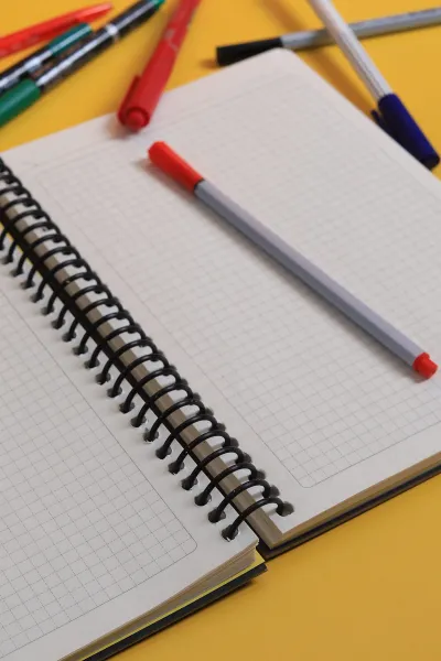 17x24 Tokaç Sert Kapak Lazer Kesim Kareli Defter 100 Yaprak 296442