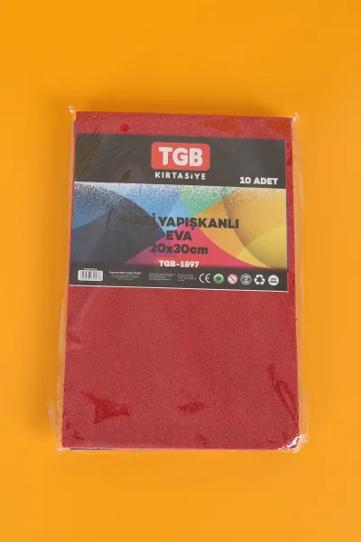 20x30 Cm Simli Yapışkanlı Eva 10'lu 302374