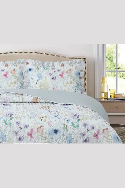 260x240 Cm Bella Home Çift Kişilik Breeze Desenli Yatak Örtüsü 395273