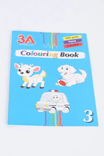 3A Örnekli Boyama Kitabı 403924