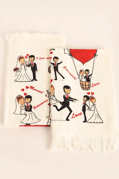 40x60 Baskılı Mutfak Havlusu 371132