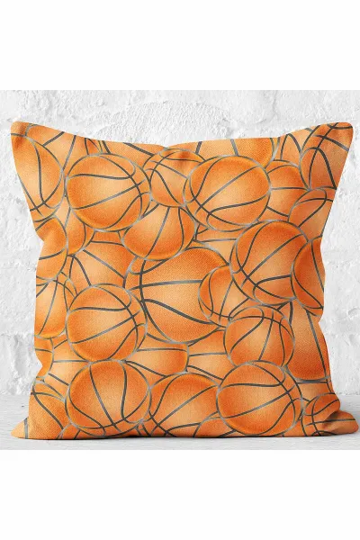 43x43 Dijital Baskılı Fermuarlı Modern Kırlent Kılıfı 312531