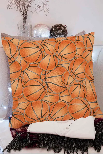 43x43 Dijital Baskılı Fermuarlı Modern Kırlent Kılıfı 312531