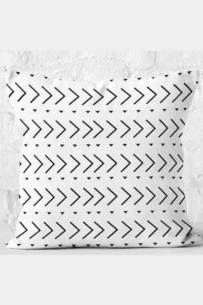 43x43 Dijital Baskılı Fermuarlı Modern Kırlent Kılıfı 350821
