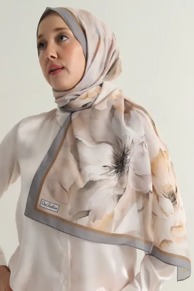 75x180 Cm Our Fashion Dijital Baskılı Desenli Soft Şal 396846