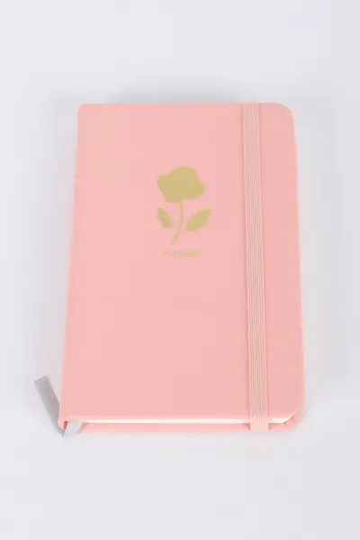 9x14 Cm Desenli Lastikli Bloknot Defter-Notebook 392563