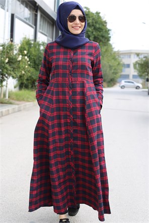 Kaşmir Bayan Elbise 4489B
