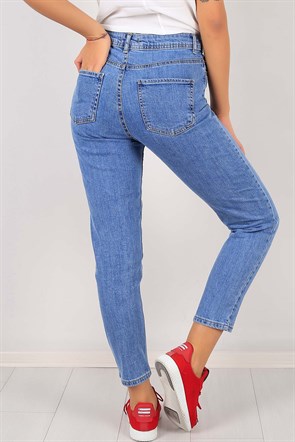Kedi Desen Bayan Mom Kot Pantolon 5955B