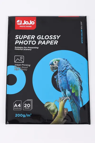 A4 Boyut 20'Li Fotoğraf Kağıdı/Baskı Kağıdı 210x297mm 200 G 413819
