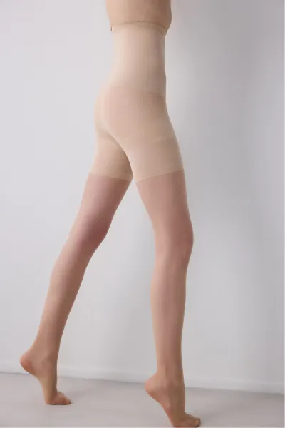 Açık Ten - 51  Penti Body Control 15 Den  Kadın Korseli Külotlu Çorap 421085