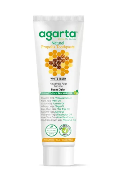 Agarta Doğal Propolisli Florürsüz Diş Macunu 100 ml 443711
