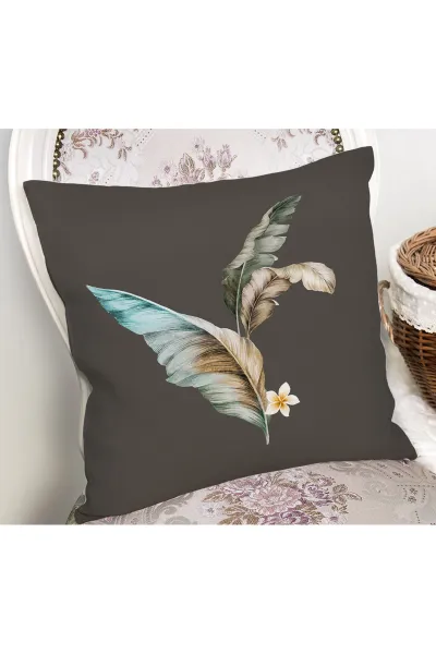 43x43 Dijital Baskılı Fermuarlı Modern Kırlent Kılıfı 272787