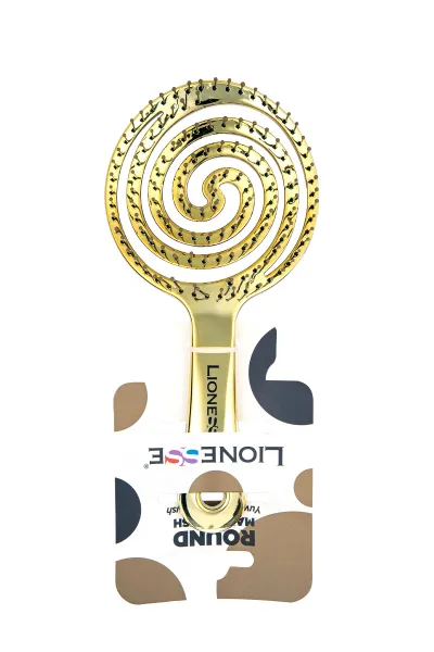Altın Lionesse Metalik Yuvarlak Maze Fırça 8592 Gold 281045