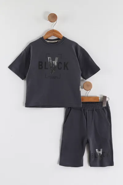 antrasit-2-6-yas-black-baskili-sortlu-suprem-erkek-cocuk-yazlik-takim-438074