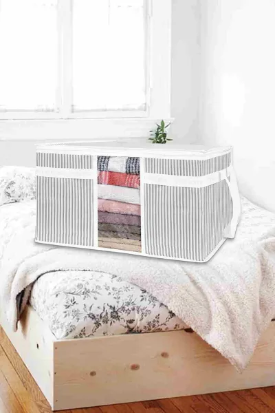 Antrasit 75x40x40 Pencereli Yastık Hurcu 250421