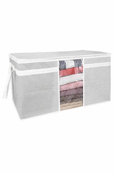 Antrasit 75x40x40 Pencereli Yastık Hurcu 250421
