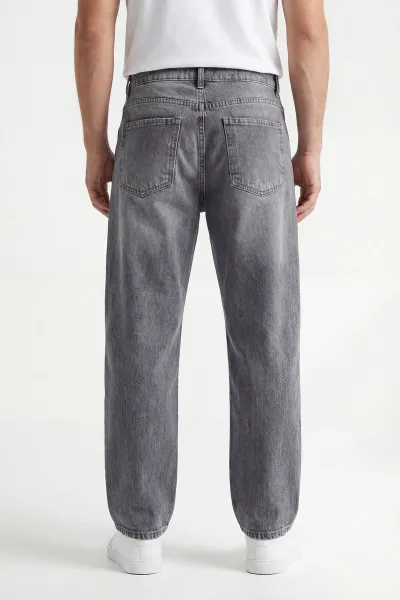 Antrasit Baggy Erkek Kot Pantolon 431119
