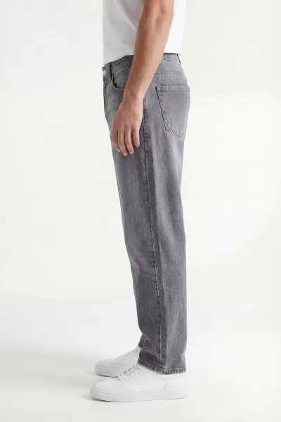 Antrasit Baggy Erkek Kot Pantolon 431119