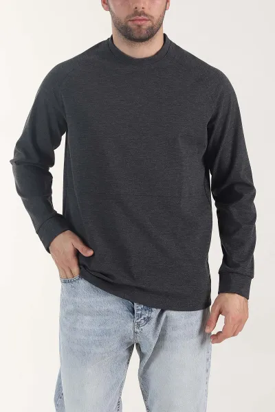 antrasit-bisiklet-yaka-uzun-kollu-erkek-sweatshirt-408026
