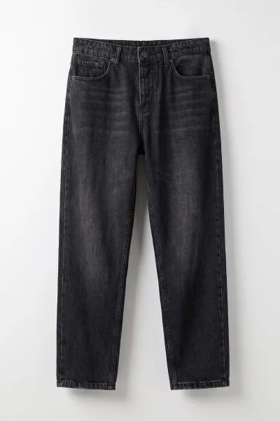 Antrasit Boyfriend Yeni Sezon Erkek Kot Pantolon 497201