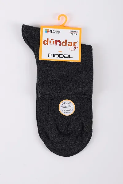 Antrasit Dört Mevsim Kadın Modal Konç Çorap 36-40 422968