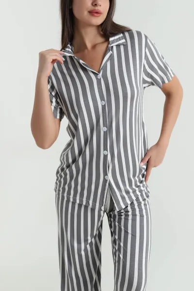 antrasit-dugmeli-viskon-kadin-pijama-takimi-466684