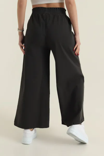 Antrasit Gabardin İspanyol Paça Kadın Pantolon 426639