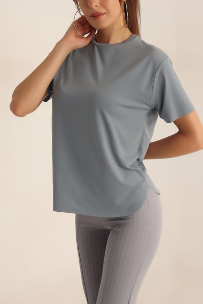 Antrasit Lazer Kesim Sandy Bluz 194995