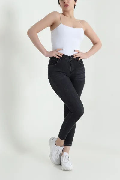 antrasit-likrali-slim-fit-kadin-kot-pantolon-455471