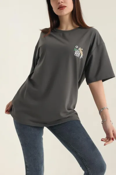 antrasit-nakisli-bisiklet-yaka-oversize-iki-bayan-tisort-337660