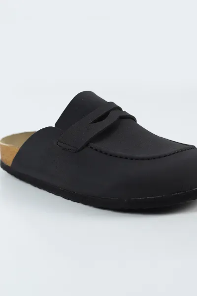 Antrasit Nubuk Kadın Loafer Terlik 497922