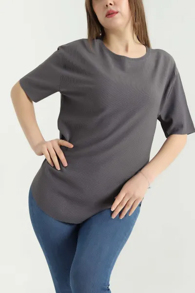antrasit-oval-kesim-dokulu-tisort-337673