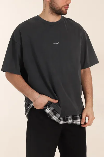antrasit-oversize-asit-yikamali-ekose-bel-detayli-erkek-tisort-354100